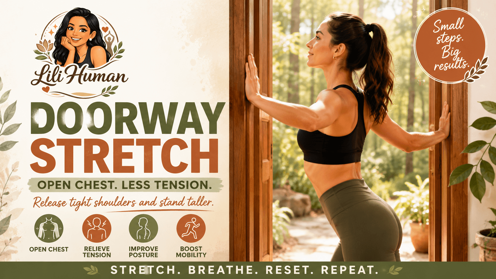Doorway Chest Opener Stretch