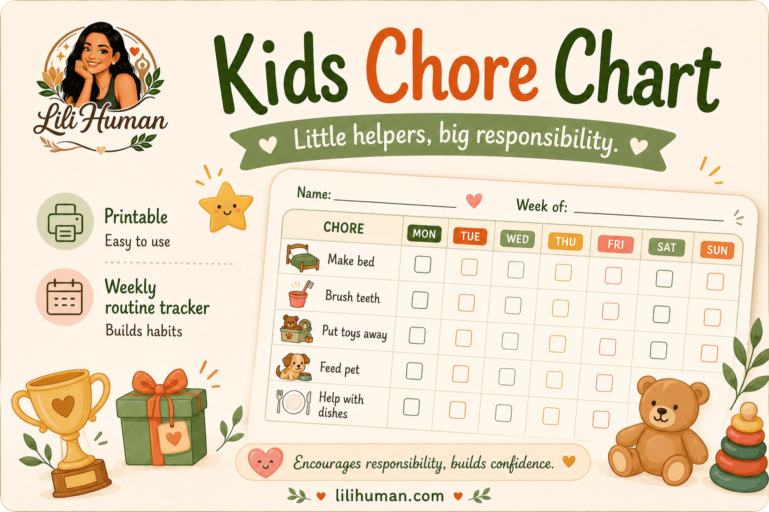Kids Chore Chart