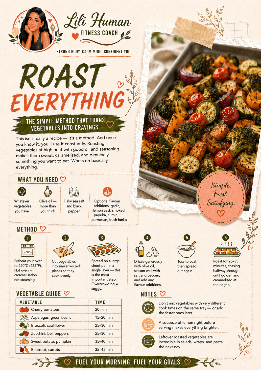Sheet Pan Roasted Everything