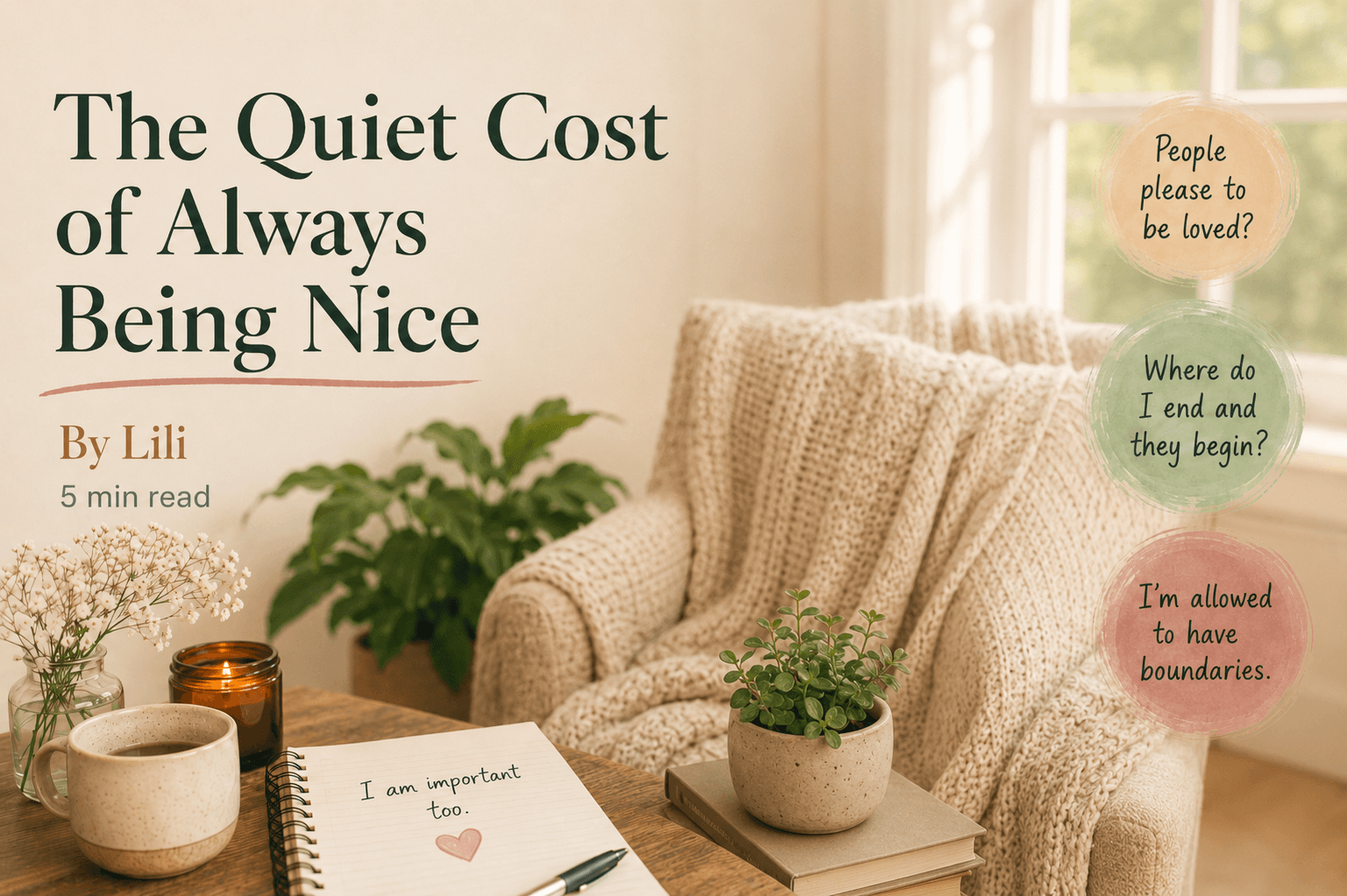 The Quiet Cost of Always Being Nice
