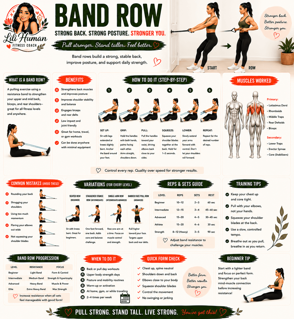 Band Row guide