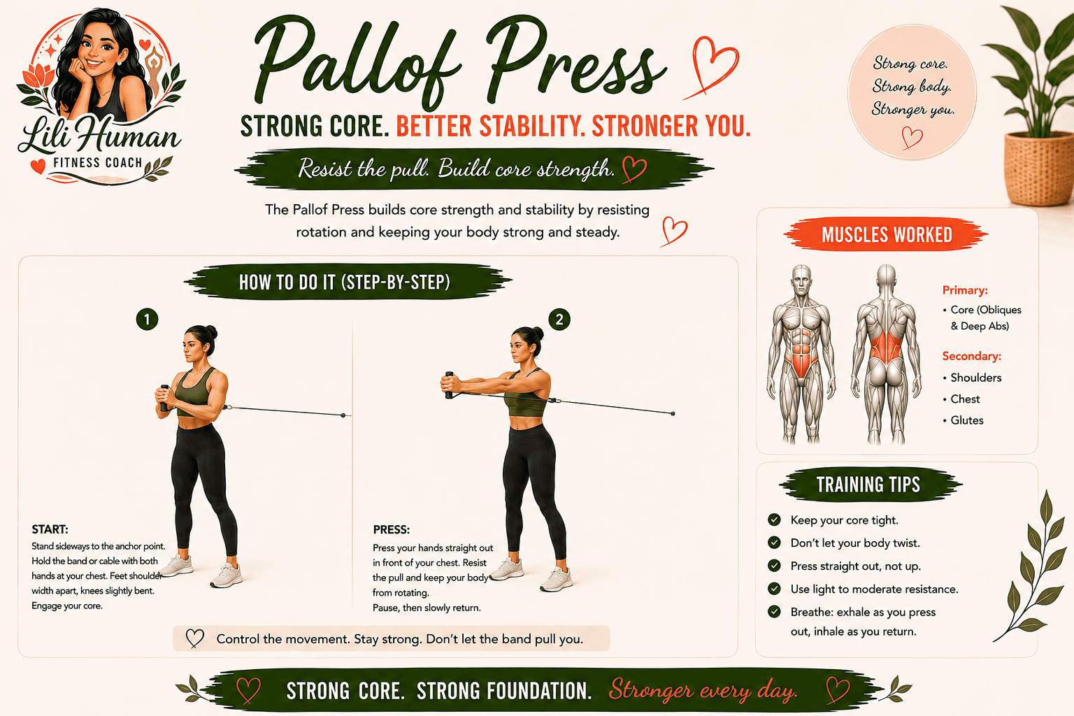 Pallof Press guide