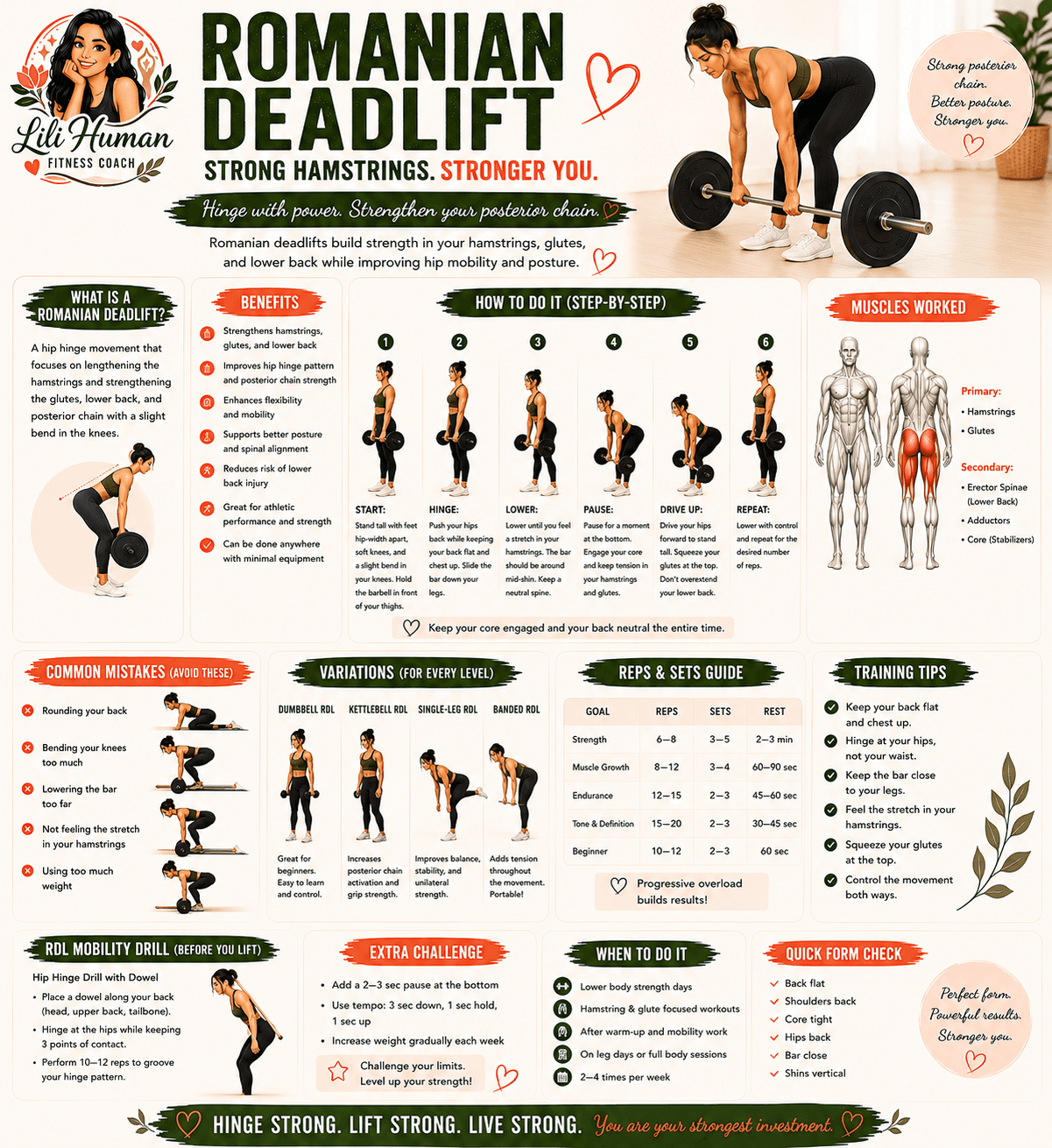 Romanian Deadlift guide