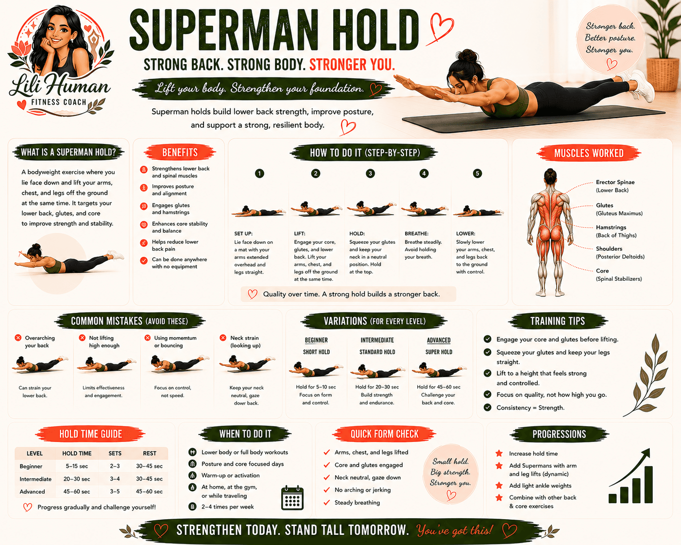 Superman Hold guide