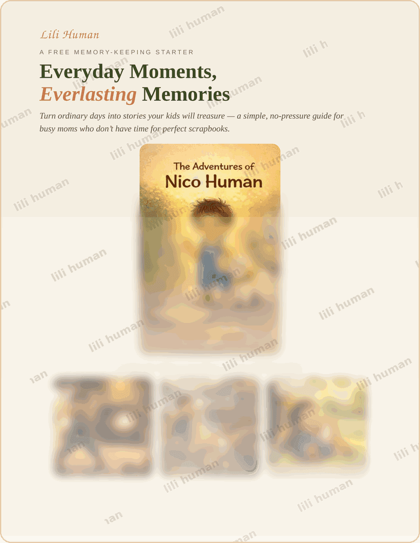 Everyday Moments, Everlasting Memories — locked preview