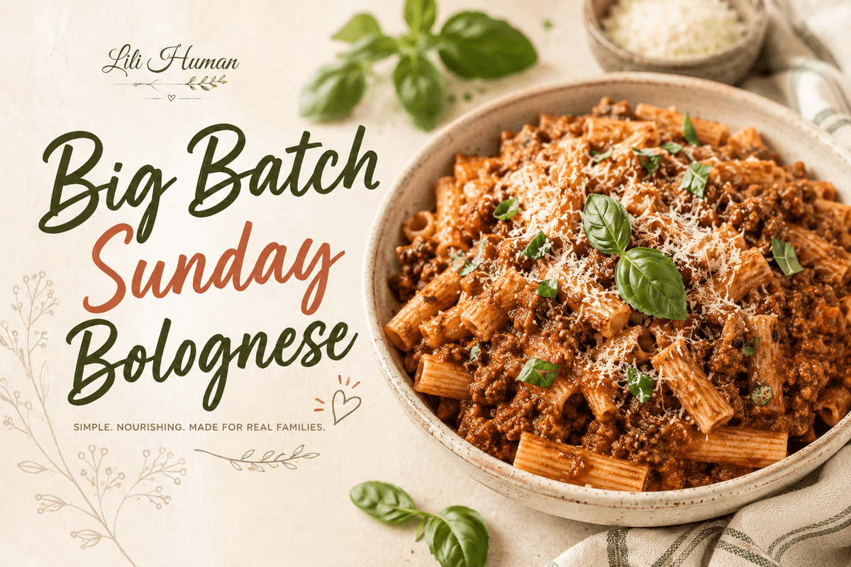 Big Batch Sunday Bolognese