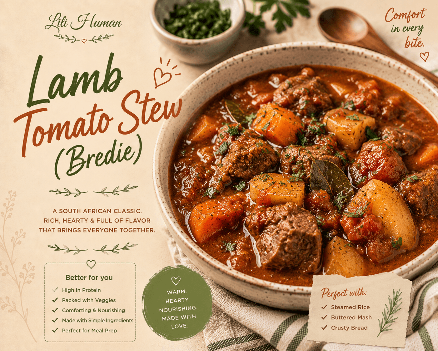 Lamb Tomato Stew (Bredie)