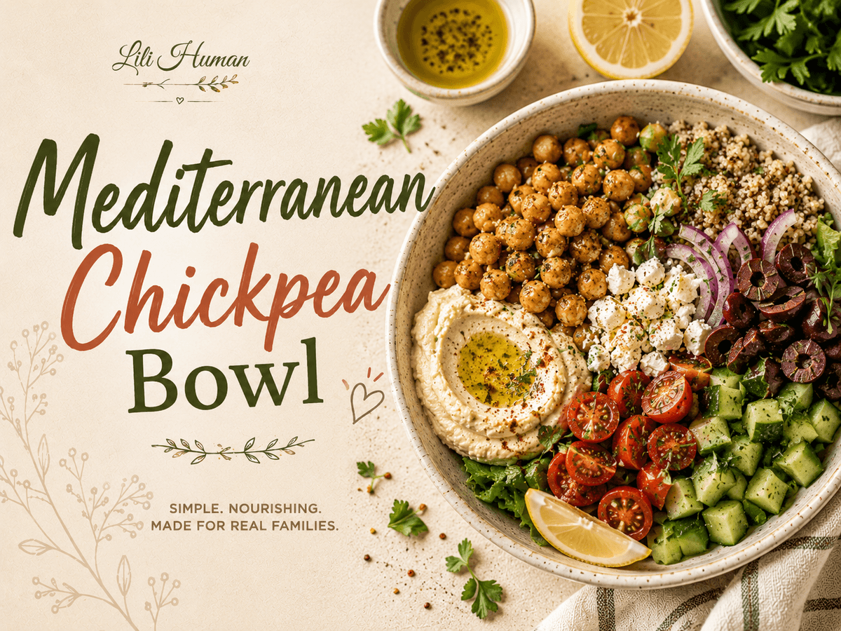 Mediterranean Chickpea Bowl