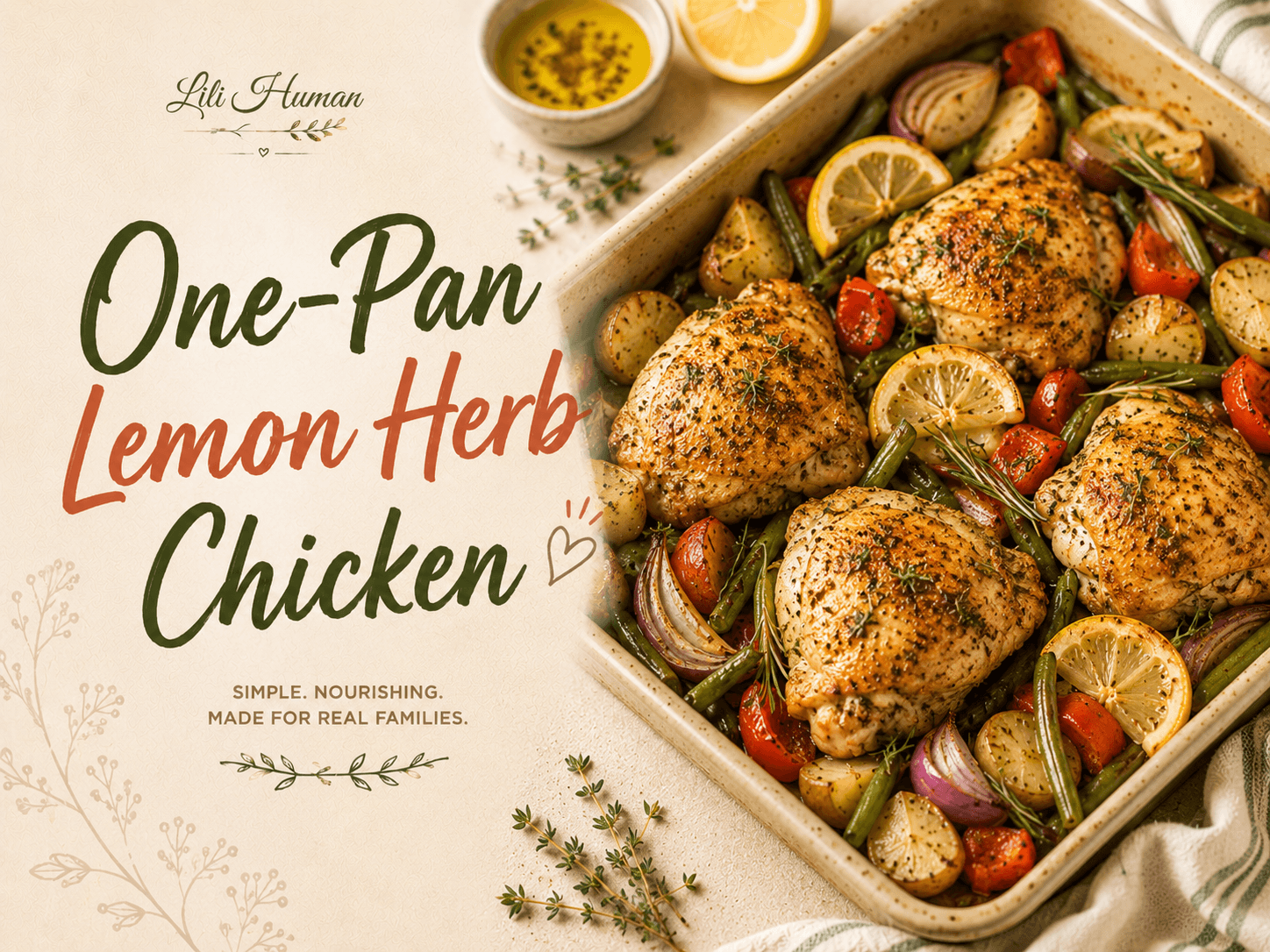 One-Pan Lemon Herb Chicken